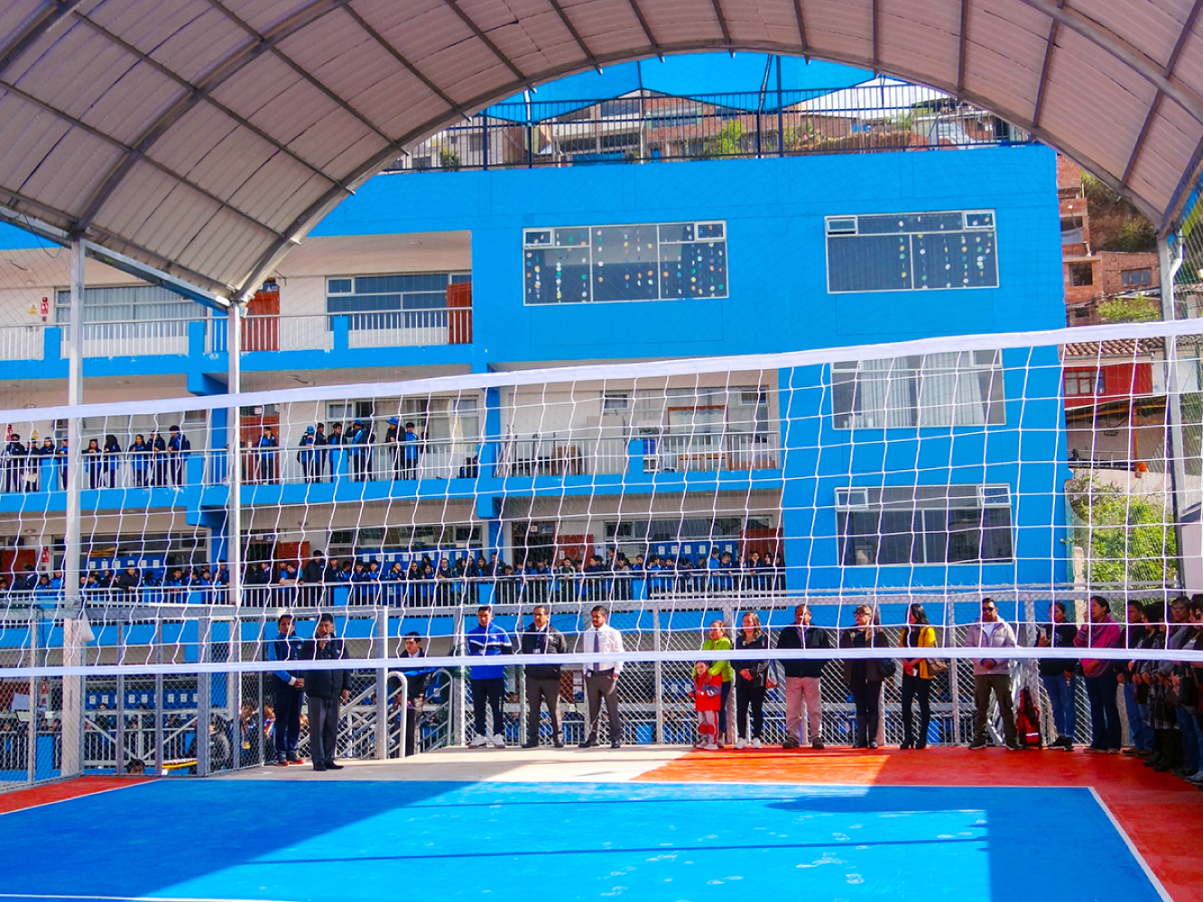 Cancha de vóley